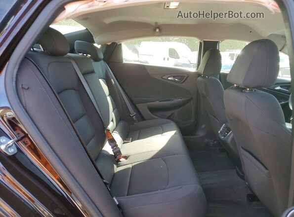 1G1ZD5ST4LF106977 2020 CHEVROLET MALIBU Maroon Rear seats view