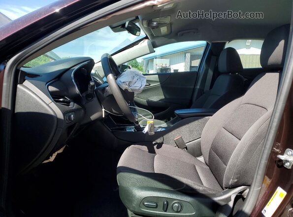 1G1ZD5ST4LF106977 2020 CHEVROLET MALIBU Maroon Front interior view