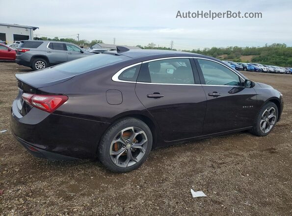 1G1ZD5ST4LF114738 2020 CHEVROLET MALIBU Фиолетовый Задняя правая четверть