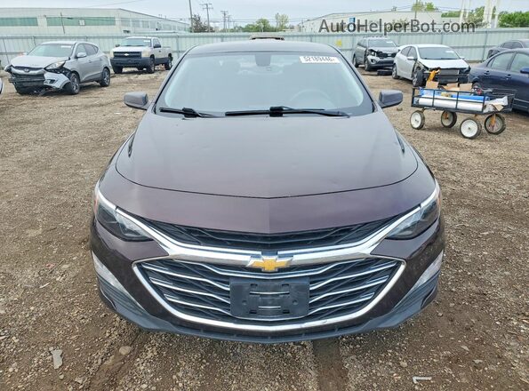 1G1ZD5ST4LF114738 2020 CHEVROLET MALIBU Фиолетовый Вид спереди