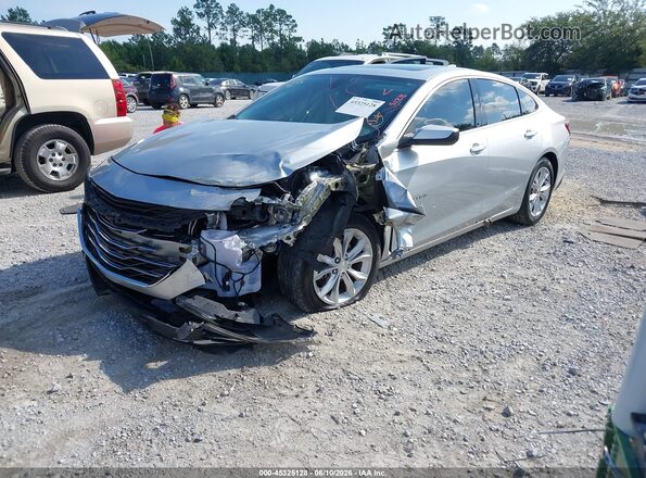 1G1ZD5ST4MF043249 2021 CHEVROLET MALIBU Silver Vista tres cuartos delantera izquierda