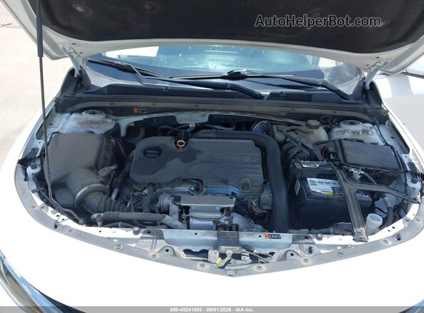 1G1ZD5ST4MF045874 2021 CHEVROLET MALIBU White Widok z tyłu