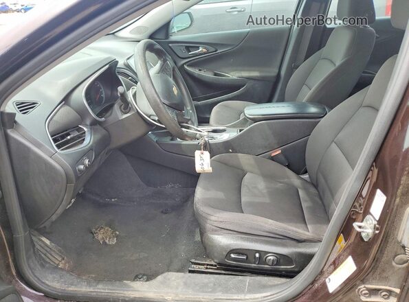 1G1ZD5ST4MF060634 2021 CHEVROLET MALIBU Maroon 