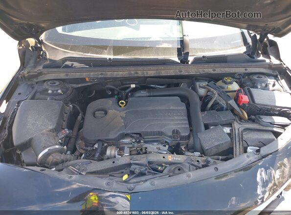 1G1ZD5ST4NF154868 2022 CHEVROLET MALIBU Черный Вид сзади
