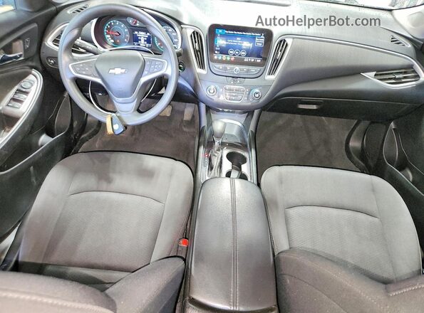 1G1ZD5ST4NF174201 2022 CHEVROLET MALIBU Silver 