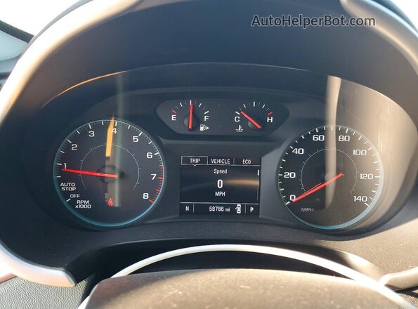 1G1ZD5ST4RF118877 2024 CHEVROLET MALIBU Gray Instrument cluster view