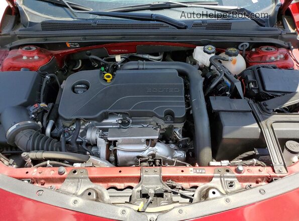 1G1ZD5ST4RF191733 2024 CHEVROLET MALIBU Red Rear interior view