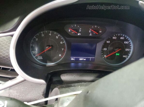 1G1ZD5ST4SF113281 2025 CHEVROLET MALIBU Blue Սարքավորումների վահանակի տեսք