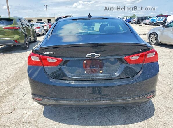 1G1ZD5ST5JF101106 2018 CHEVROLET MALIBU Black Rear view