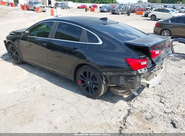 1G1ZD5ST5JF127933 2018 CHEVROLET MALIBU Black Tył lewy