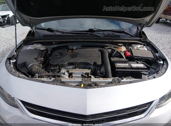1G1ZD5ST5JF182902 2018 CHEVROLET MALIBU Silver Вид ззаду