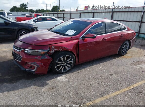 1G1ZD5ST5JF223237 2018 CHEVROLET MALIBU Red Front left