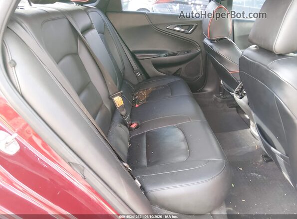 1G1ZD5ST5JF223237 2018 CHEVROLET MALIBU Red VIN sticker view