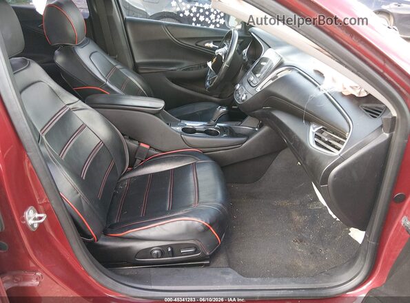 1G1ZD5ST5JF223237 2018 CHEVROLET MALIBU Red Front interior view