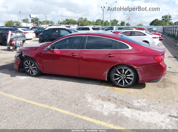1G1ZD5ST5JF223237 2018 CHEVROLET MALIBU Red 