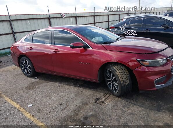 1G1ZD5ST5JF223237 2018 CHEVROLET MALIBU Red 360 interior view