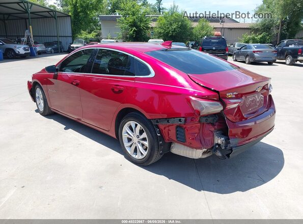 1G1ZD5ST5LF002014 2020 CHEVROLET MALIBU Burgundy Trasero izquierdo