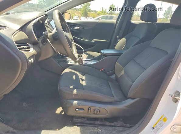 1G1ZD5ST5LF002739 2020 CHEVROLET MALIBU White Вид салону спереду