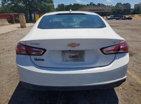 1G1ZD5ST5LF002739 2020 CHEVROLET MALIBU White Вид ззаду