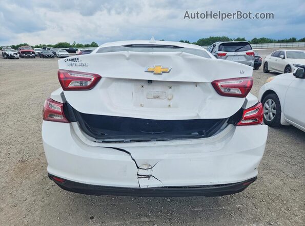 1G1ZD5ST5LF028726 2020 CHEVROLET MALIBU White უკანა ხედი