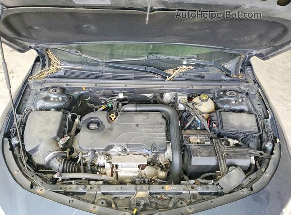 1G1ZD5ST5LF031447 2020 CHEVROLET MALIBU Blue უკანა სალონის ხედი