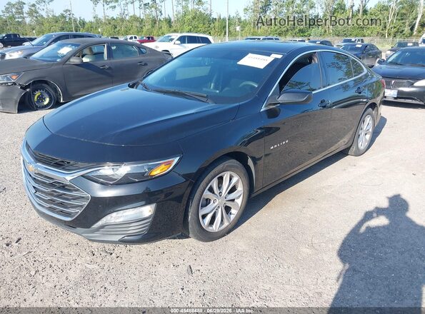 1G1ZD5ST5LF040312 2020 CHEVROLET MALIBU Черный Передняя левая четверть