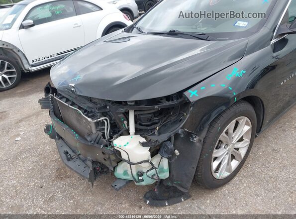1G1ZD5ST5LF054842 2020 CHEVROLET MALIBU Black Front view