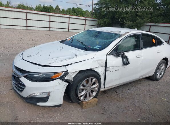 1G1ZD5ST5LF080616 2020 CHEVROLET MALIBU White Առջևի ձախ երեք քառորդ տեսարան