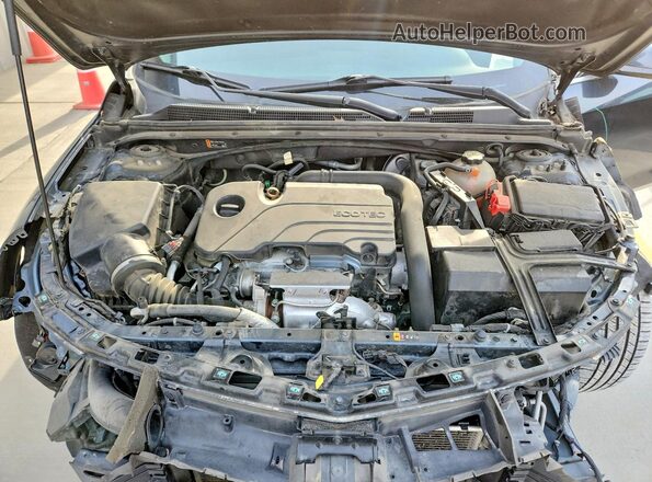 1G1ZD5ST5LF094404 2020 CHEVROLET MALIBU Charcoal Rear interior view