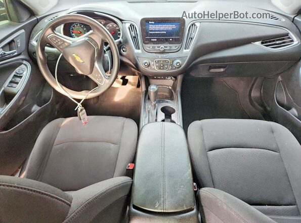 1G1ZD5ST5LF094404 2020 CHEVROLET MALIBU Charcoal Dashboard view