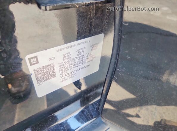 1G1ZD5ST5LF136358 2020 CHEVROLET MALIBU Black Engine compartment view
