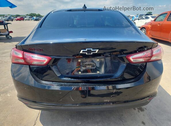 1G1ZD5ST5LF136358 2020 CHEVROLET MALIBU Black Rear view
