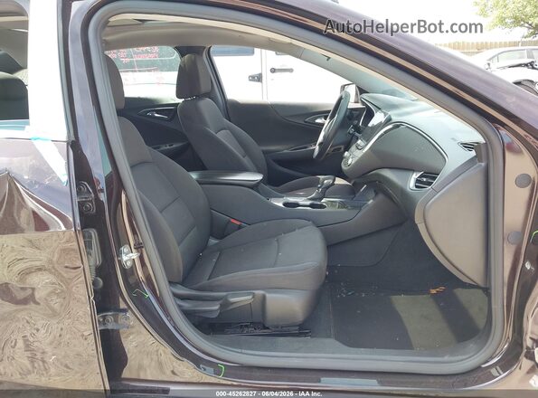 1G1ZD5ST5MF007697 2021 CHEVROLET MALIBU Burgundy Vista interior delantera