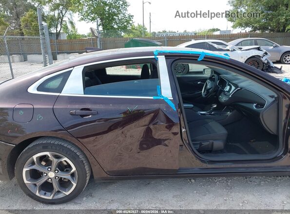 1G1ZD5ST5MF007697 2021 CHEVROLET MALIBU Burgundy 