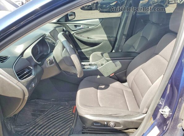 1G1ZD5ST5MF046287 2021 CHEVROLET MALIBU Blue Առջևի վահանակի տեսք