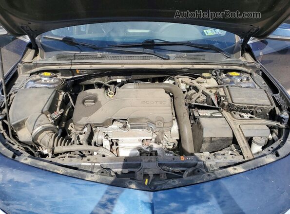 1G1ZD5ST5MF060268 2021 CHEVROLET MALIBU Blue Vista interior trasera