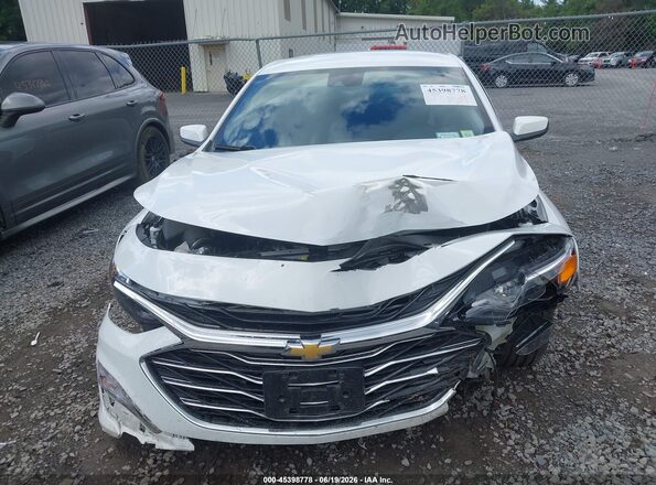 1G1ZD5ST5NF106540 2022 CHEVROLET MALIBU White Vista del cuadro de instrumentos
