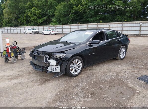 1G1ZD5ST5NF126979 2022 CHEVROLET MALIBU Black Առջևի ձախ երեք քառորդ տեսարան
