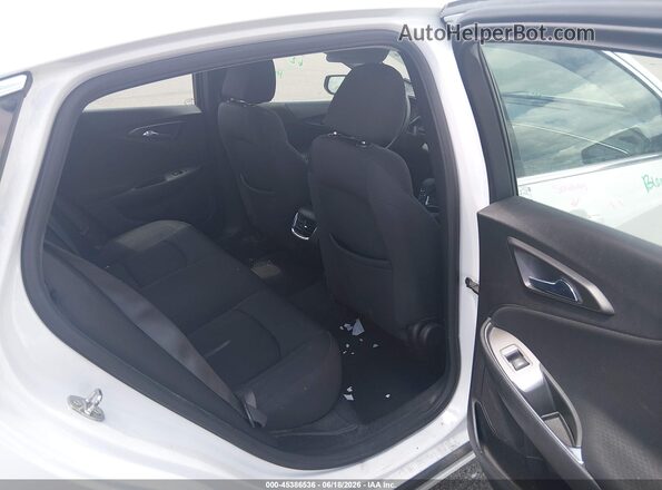 1G1ZD5ST5NF132913 2022 CHEVROLET MALIBU White Vista de la etiqueta del VIN