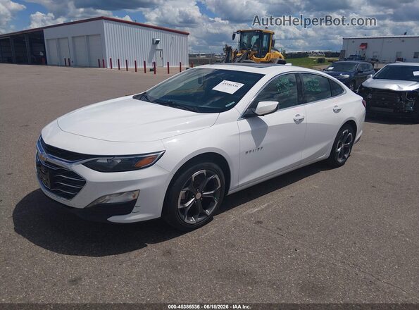 1G1ZD5ST5NF132913 2022 CHEVROLET MALIBU White Vista tres cuartos delantera izquierda