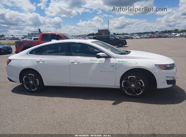 1G1ZD5ST5NF132913 2022 CHEVROLET MALIBU White Vista interior trasera