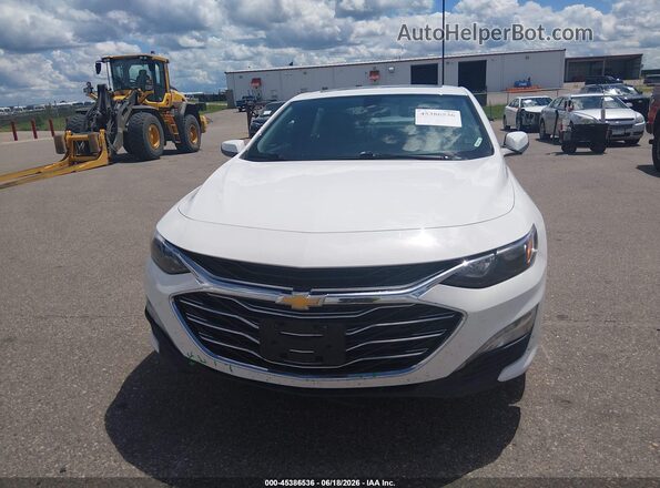 1G1ZD5ST5NF132913 2022 CHEVROLET MALIBU White Vista del cuadro de instrumentos