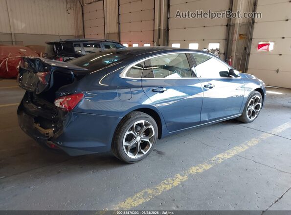 1G1ZD5ST5NF135696 2022 CHEVROLET MALIBU Синий Задняя правая четверть