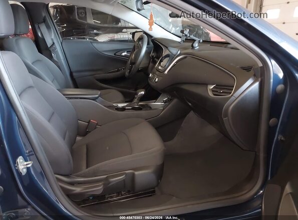 1G1ZD5ST5NF135696 2022 CHEVROLET MALIBU Синий Вид салона спереди