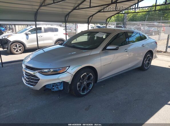 1G1ZD5ST5NF139571 2022 CHEVROLET MALIBU Серебряный Передняя левая четверть