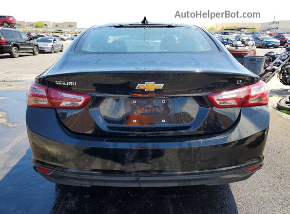 1G1ZD5ST5NF167242 2022 CHEVROLET MALIBU Black Rear view