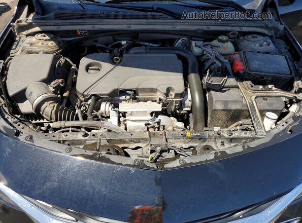 1G1ZD5ST5NF167242 2022 CHEVROLET MALIBU Black Rear interior view