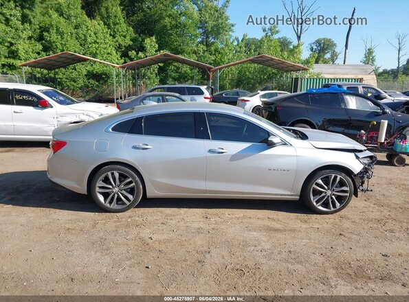 1G1ZD5ST5NF175163 2022 CHEVROLET MALIBU Silver უკანა სალონის ხედი