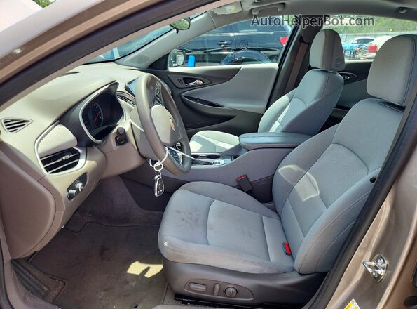 1G1ZD5ST5PF238796 2023 CHEVROLET MALIBU Бежевый Вид салона спереди