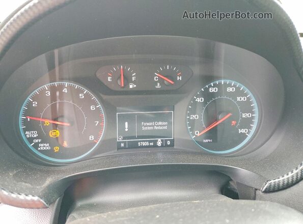 1G1ZD5ST5RF214372 2024 CHEVROLET MALIBU Blue Instrument cluster view